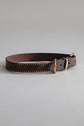 Dog Collar Porthos - Chocolate/Orange - Archive - Pintu