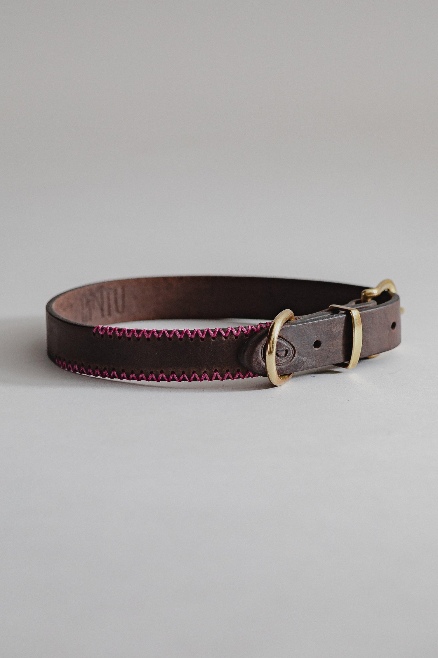 DogCollar Porthos - Chocolate/Pink - Archive - Pintu