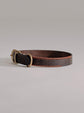 Dog Collar Porthos - Chocolate/Orange - Pintu