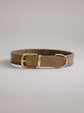 Dog Collar Porthos - Olive/Taupe - Pintu