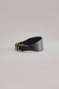 Dog Collar Viento - Black/Taupe - Brass  - Pintu