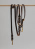 Dog Leash Lumas Adjustable - Chocolate/Orange - Pintu