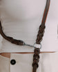 Dog Leash Lumas Adjustable - Chocolate/Orange - Pintu