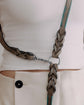 Dog Leash Lumas Adjustable - Grey/Turquoise - Pintu