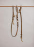 Dog Leash Lumas Adjustable - Olive/Coral - Pintu