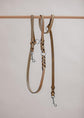 Dog Leash Lumas Adjustable - Olive/Coral - Pintu