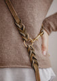 Dog Leash Lumas Adjustable - Olive/Coral - Pintu
