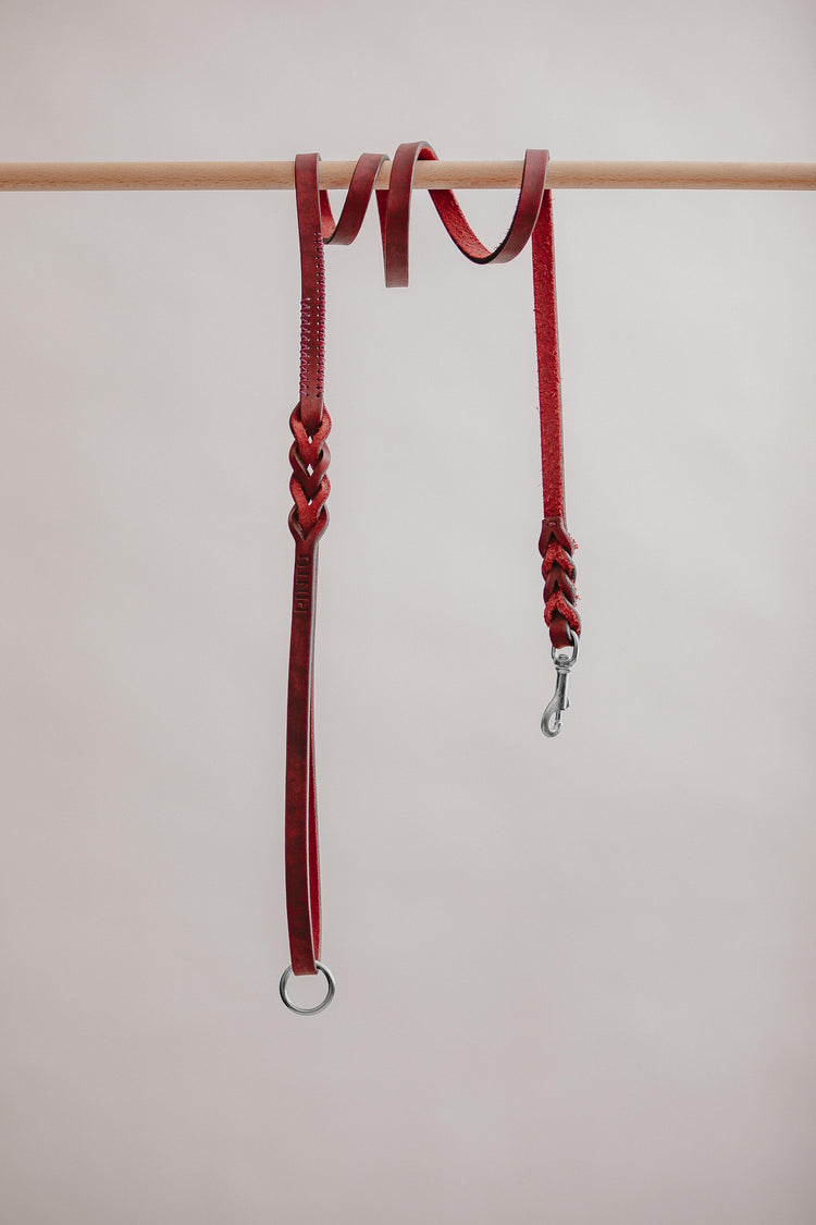 Dog Leash Lumas - Cherry/Pink - Pintu