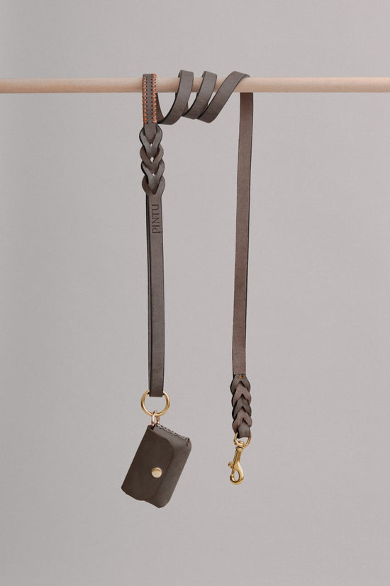 Dog Leash Lumas - Chocolate/Orange - Pintu