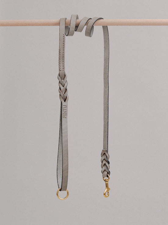 Dog Leash Lumas - Grey/Brown - Pintu