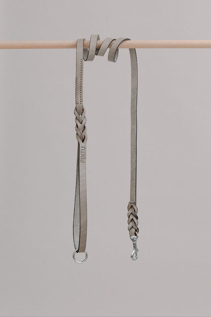 Dog Leash Lumas - Grey/Brown - Pintu