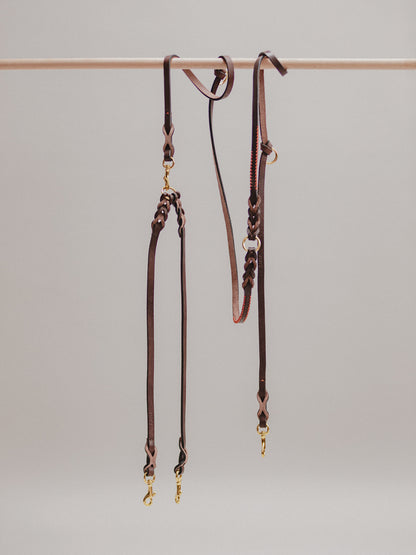 Pintu Double Dog Attacher - Chocolate