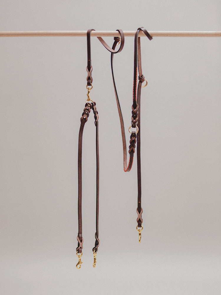 Pintu Double Dog Attacher - Chocolate