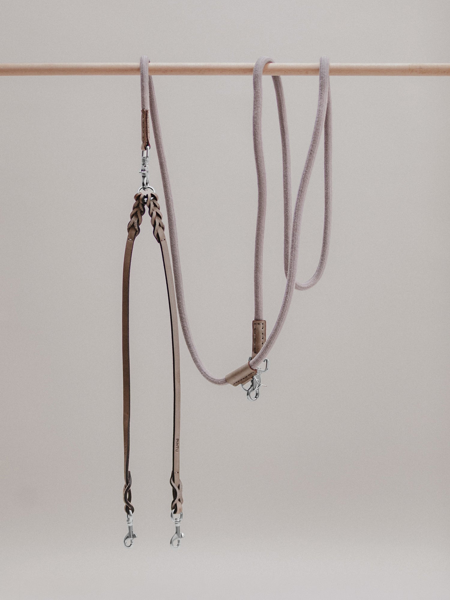 Pintu Double Dog Attacher - Grey