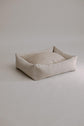 Dulces Sueños Dog Bed - Stone/Red&Green Stripes - Pintu