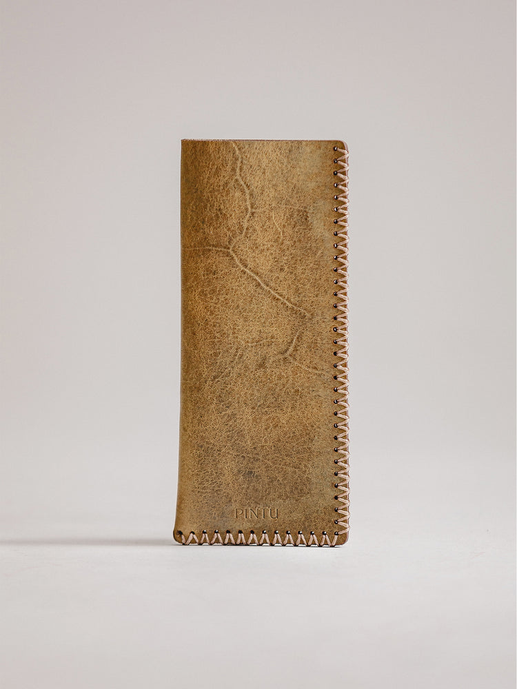 Pintu Eyewear Case - Olive/Taupe
