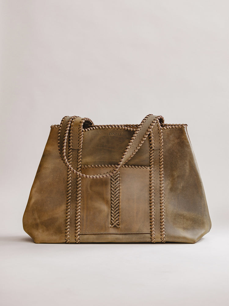 Pintu Fin De Semana Shopper - Olive