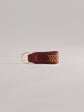Pintu Keychain - Cherry/Gold - Brass