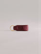 Pintu Keychain - Cherry/Pink - Brass