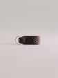 Pintu Keychain - Chocolate/Grey - Stainless Steel