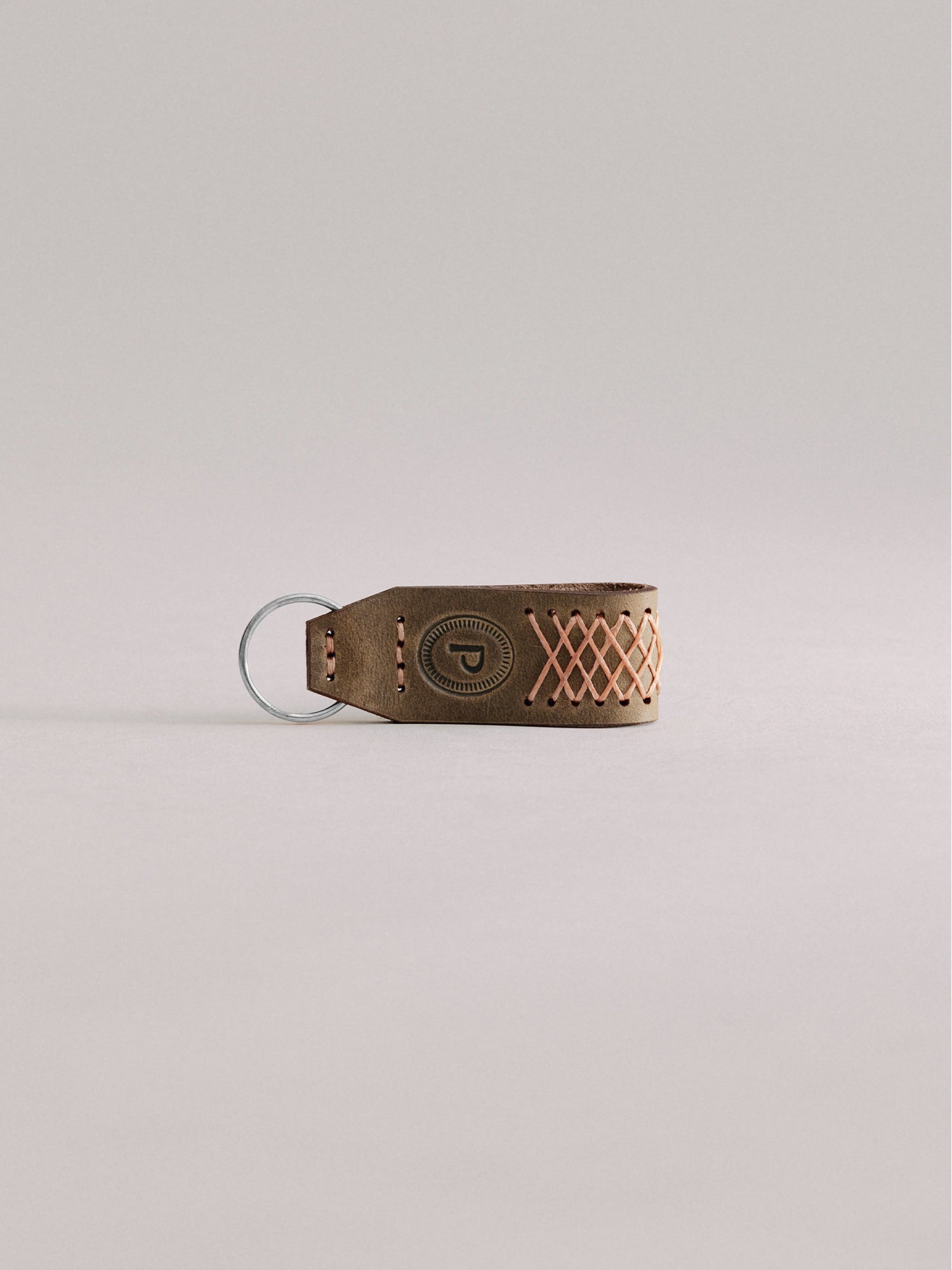 Pintu Keychain - Olive/Cora - Stainless Steel