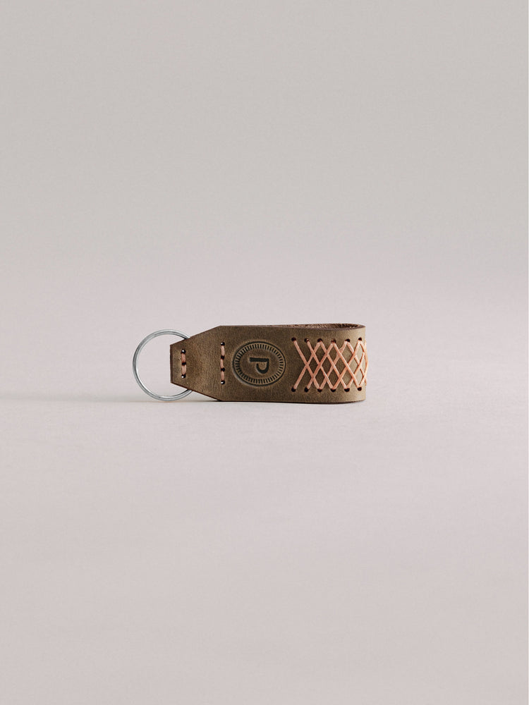 Pintu Keychain - Olive/Cora - Stainless Steel
