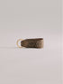 Pintu Keychain - Olive/Taupe - Brass