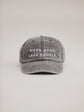 Pintu More Dogs Less People Cap - Vintage Black