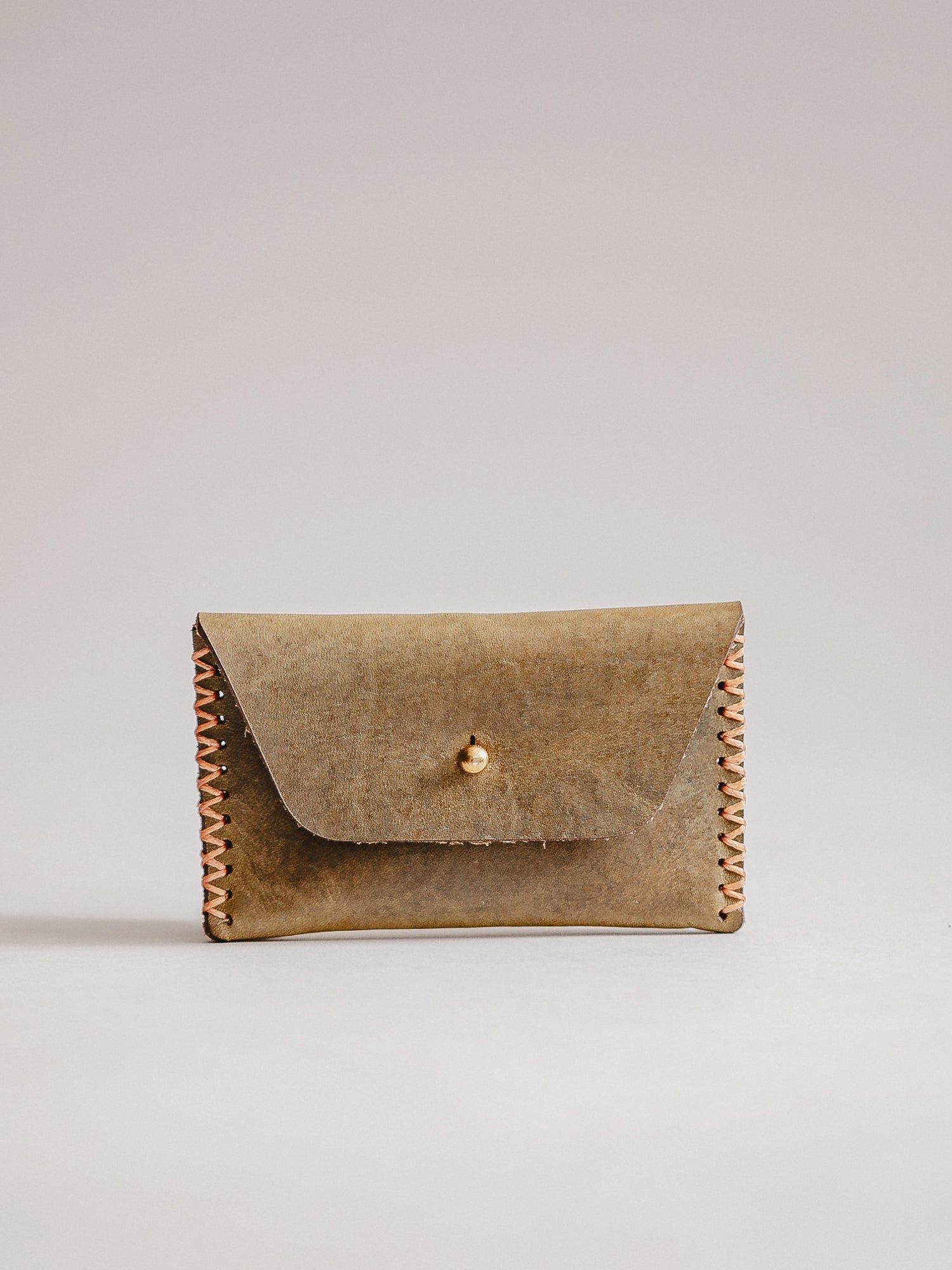Pintu Small Pouch - Olive/Coral