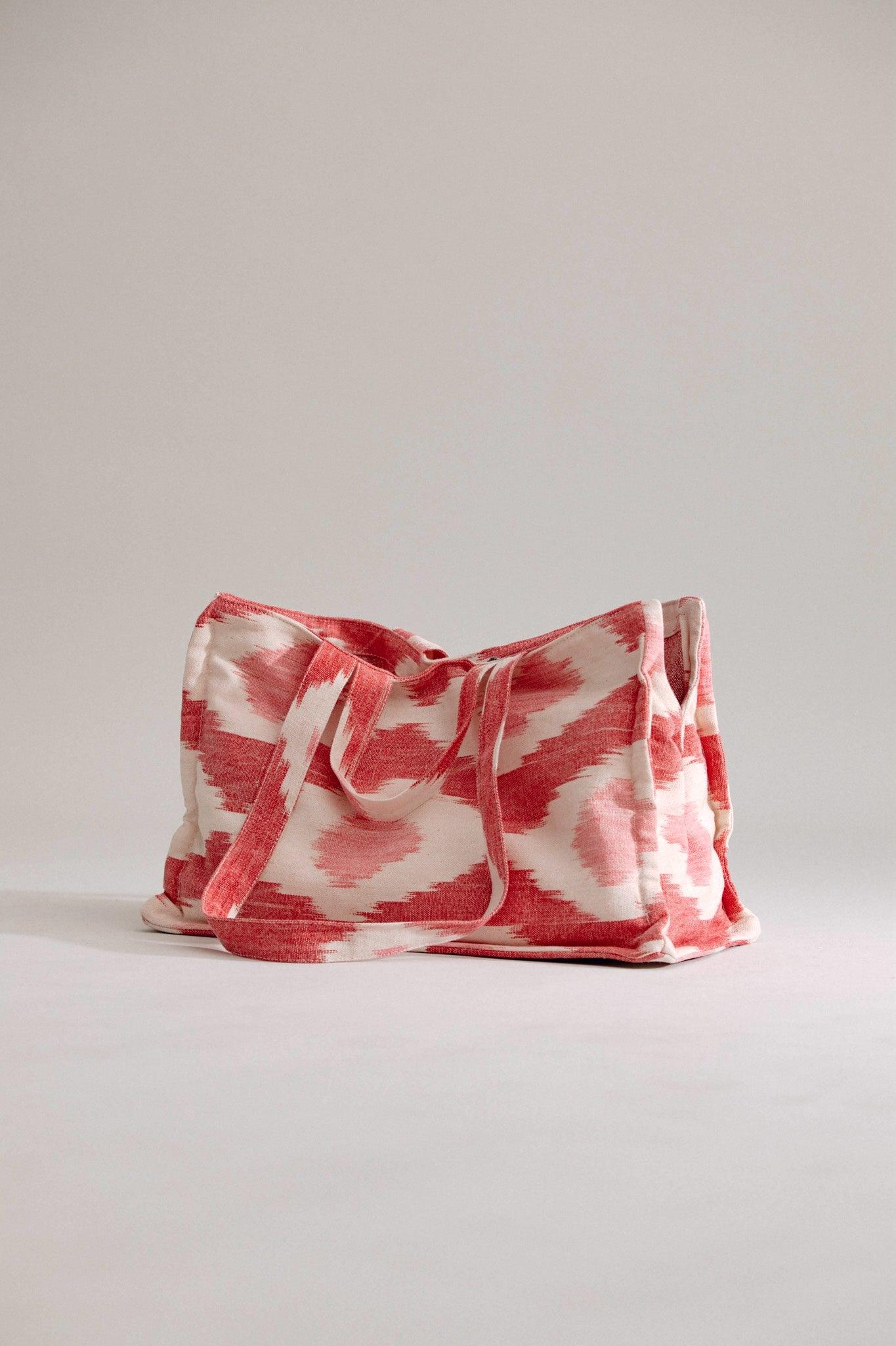 Verano Dog Shopper  - Palma - Pink Mallorquin Pattern - Pintu