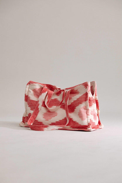 Verano Dog Shopper  - Palma - Pink Mallorquin Pattern - Pintu
