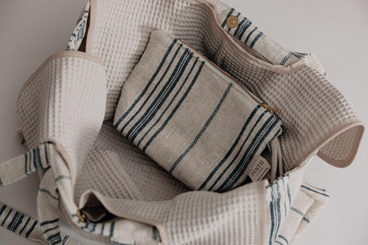 Verano Dog Shopper  - Portofino - Blue Stripes - Pintu