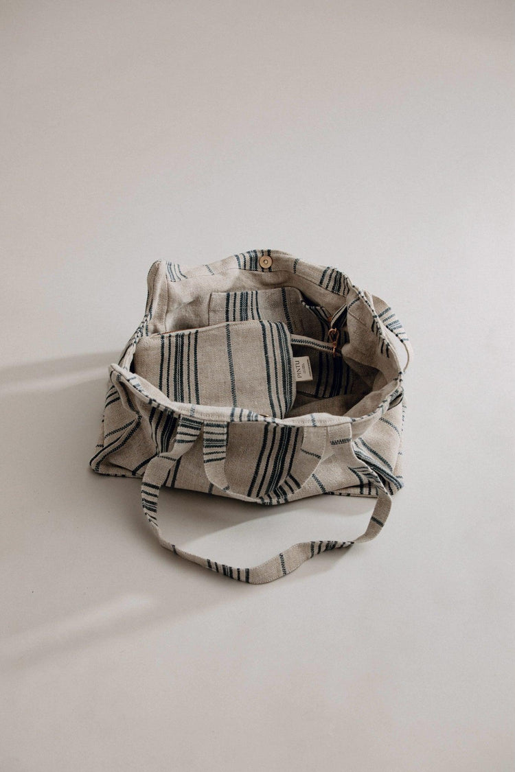 Verano Dog Shopper  - Portofino - Blue Stripes - Pintu