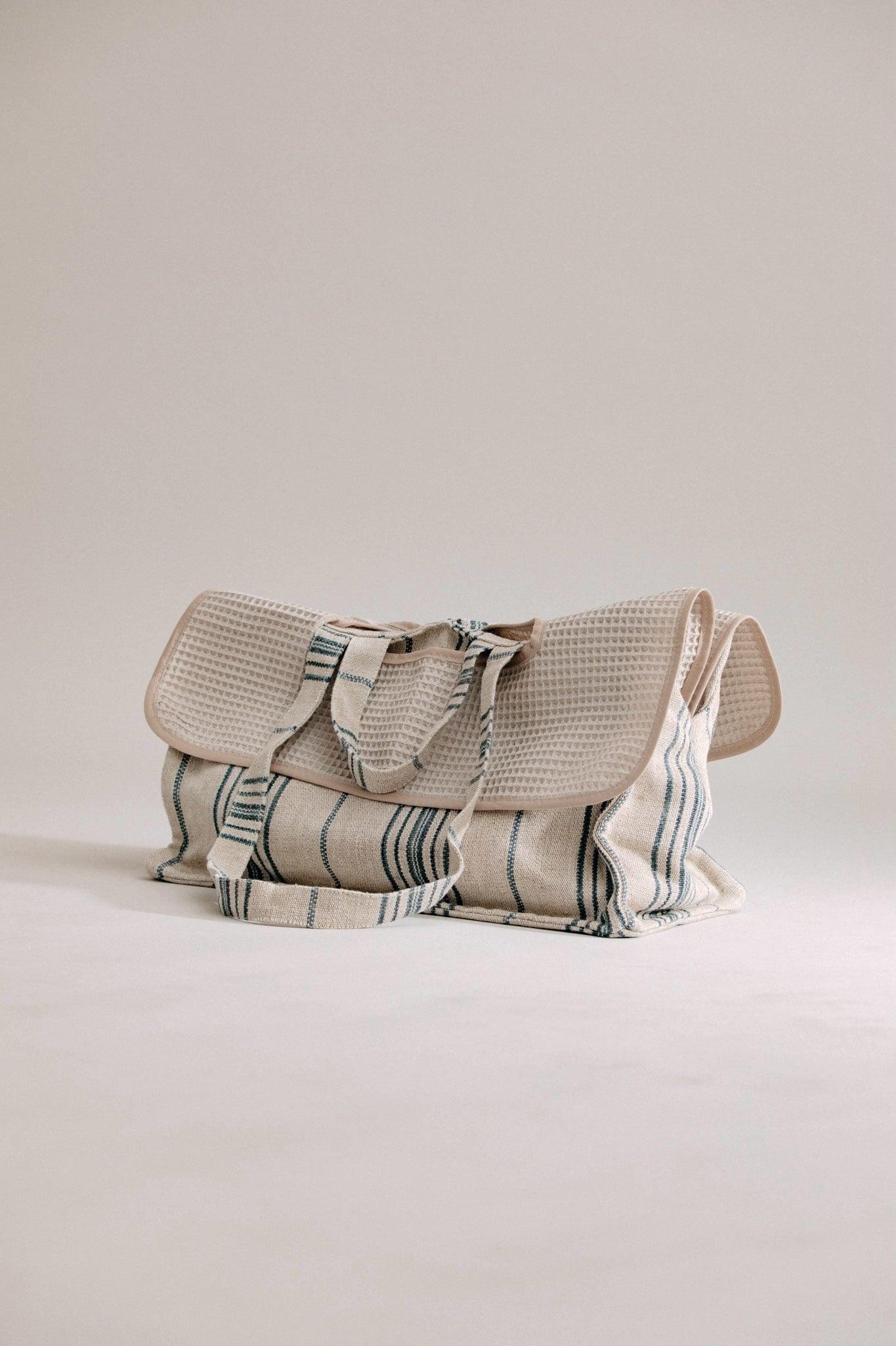 Verano Dog Shopper  - Portofino - Blue Stripes - Pintu