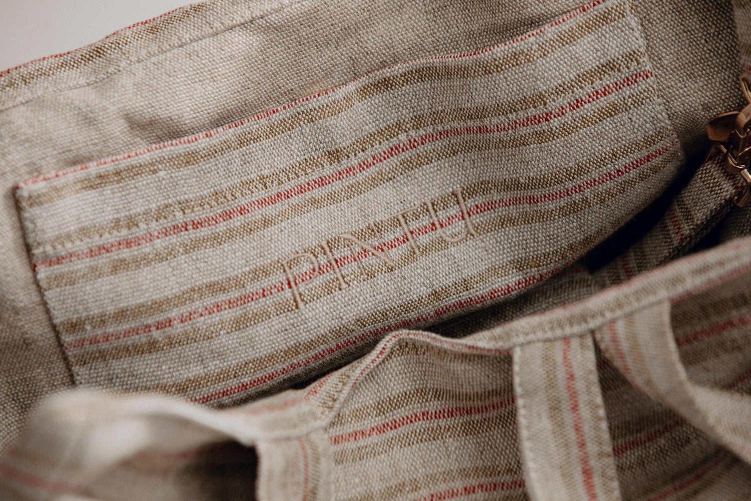 Verano Dog Shopper  - Portofino - Red & Green Stripes - Pintu
