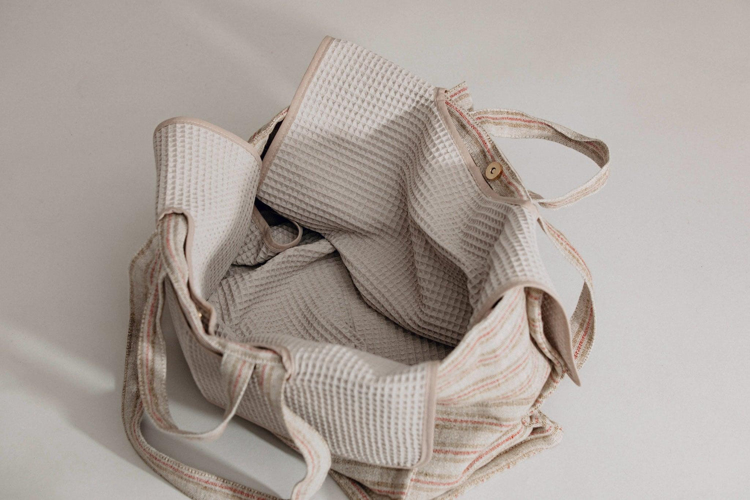 Verano Dog Shopper  - Portofino - Red & Green Stripes - Pintu