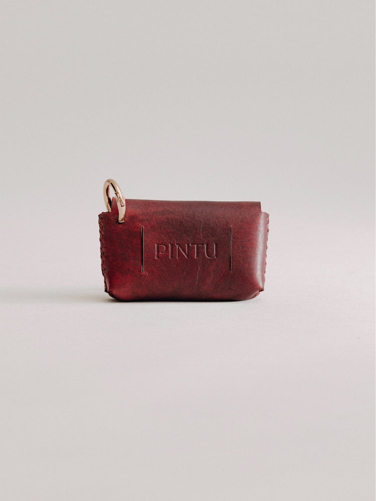Pintu Waste Bag Holders - Cherry - Brass