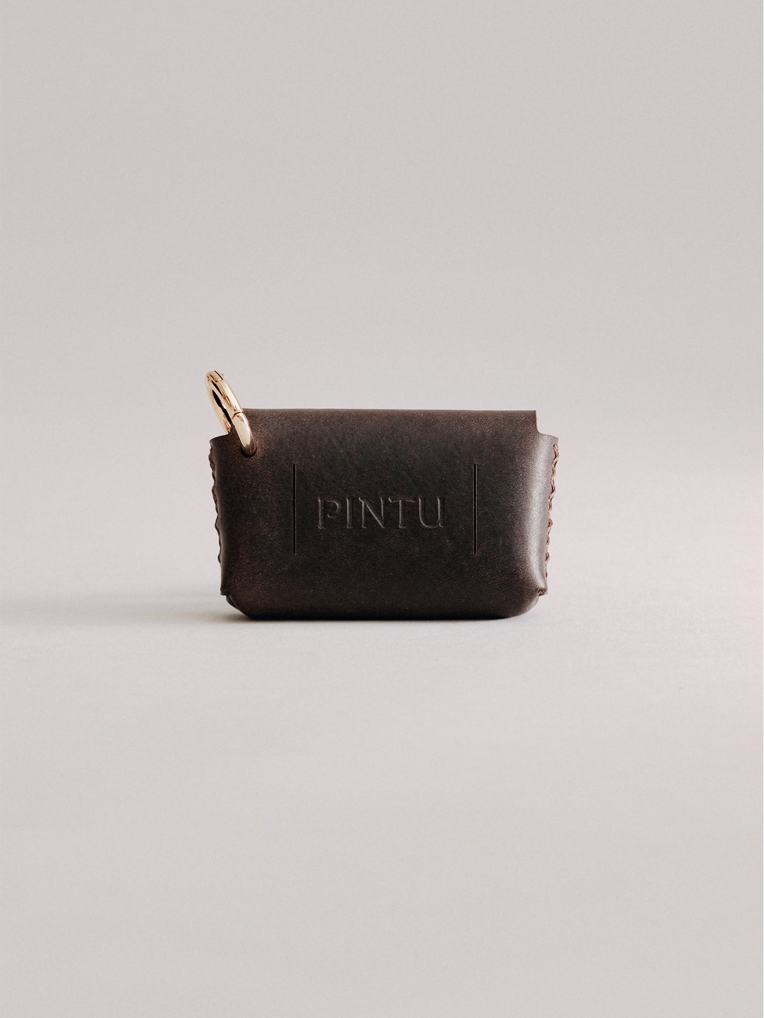 Pintu Waste Bag Holders - Chocolate - Brass