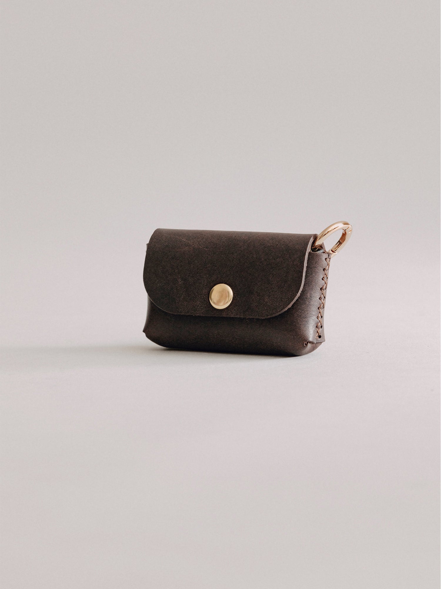 Pintu Waste Bag Holders - Chocolate - Brass