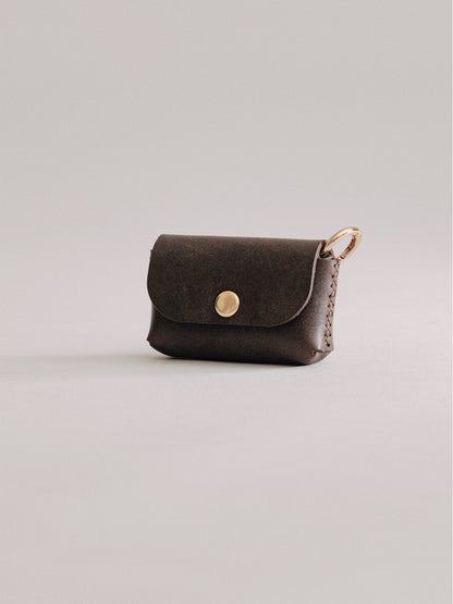 Pintu Waste Bag Holders - Chocolate - Brass
