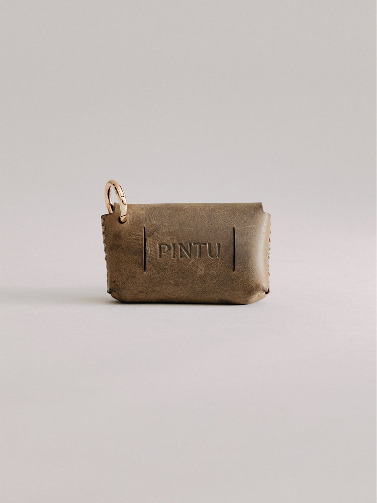 Pintu Waste Bag Holders - Olive - Brass
