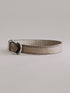 Pintu Dog Collar Monte - Grey/Brown - Stainless Steel