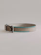 Pintu Dog Collar Monte - Grey/Turquoise - Stainless Steel