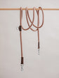 Pintu Dog Leash Tierra - Brown/Chocolate - Stainless Steel
