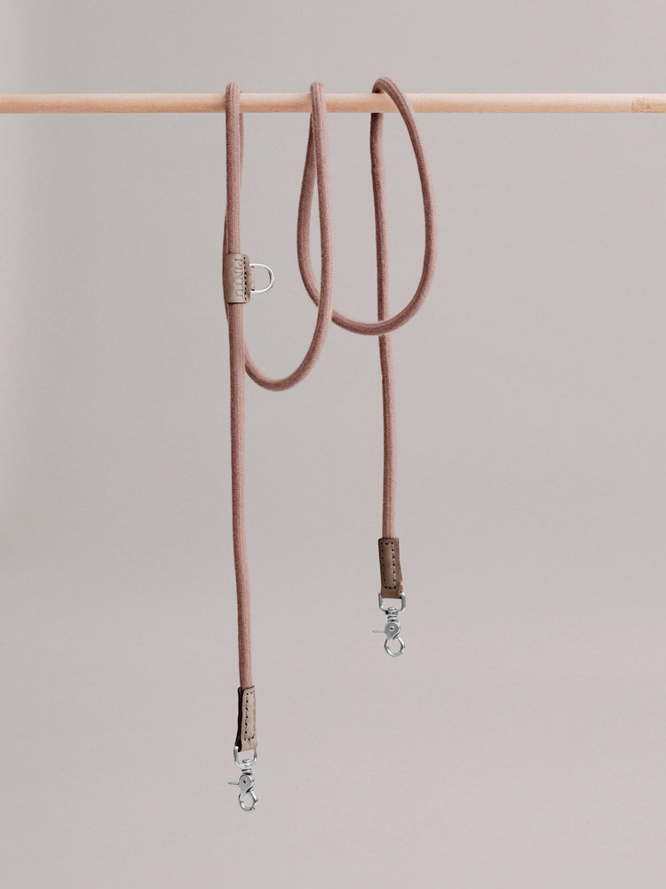 Pintu Dog Leash Tierra - Brown/Grey - Stainless Steel