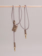 Pintu Dog Leash Tierra - Grey/Grey - Brass