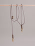 Pintu Dog Leash Tierra - Grey/Grey - Brass