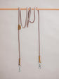 Pintu Dog Leash Tierra - Grey/Olive - Stainless Steel