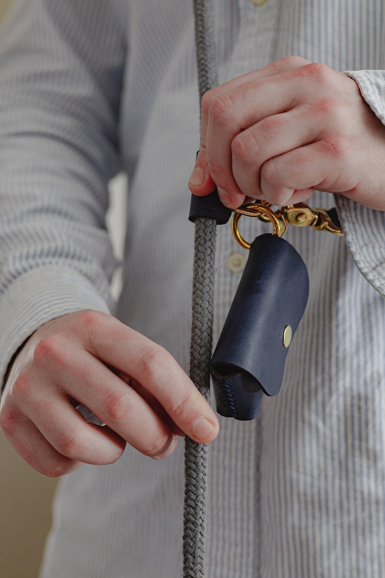 Dog Leash Tierra - Grey/Navy - Pintu