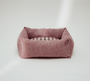 Dulces Sueños Dog Bed - Grapefruit/Checked - Pintu